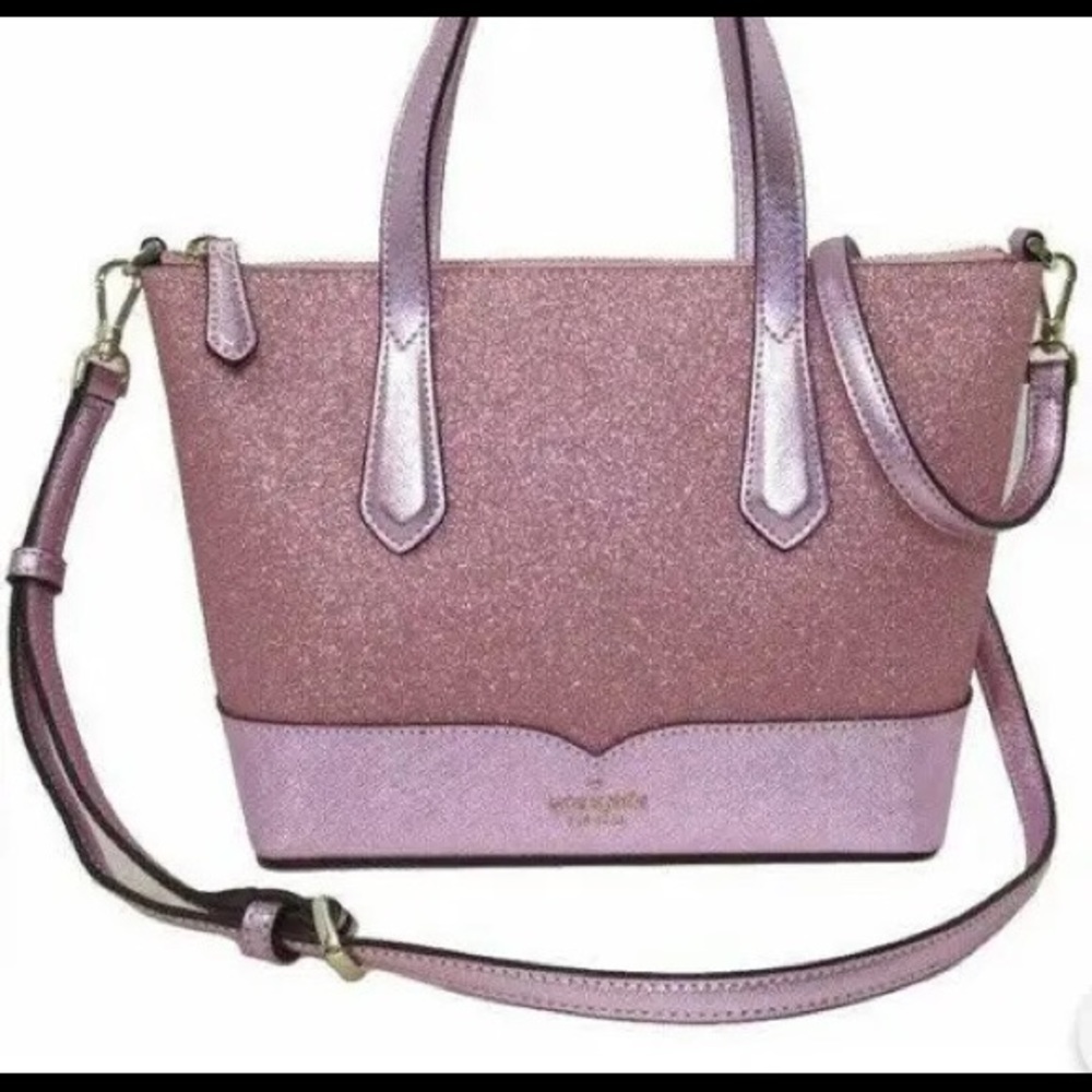 kate spade glitter purse